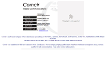 Tablet Screenshot of comcir.co.uk